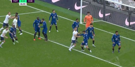 【英超】斯基普半场闪击，凯恩破门，热刺2比0切尔西